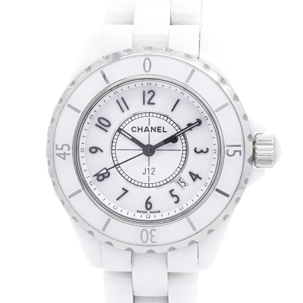 Chanel J12 H0968 White Dial Women's Watch